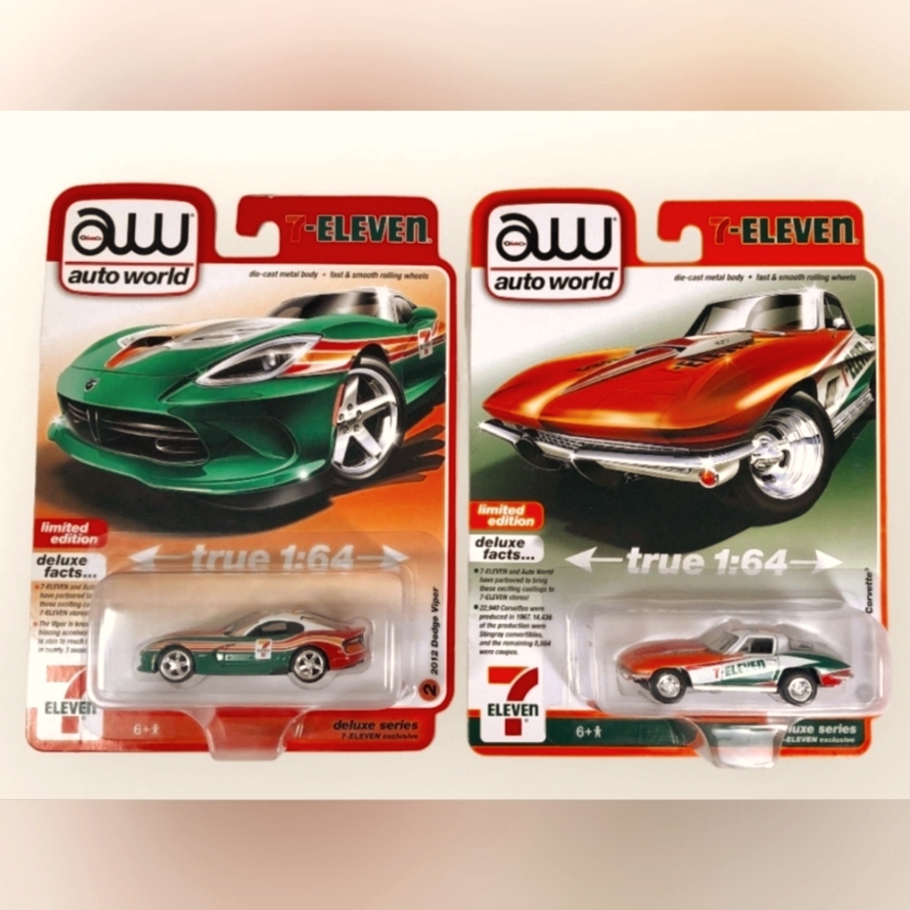Auto World 7-Eleven Die Cast Bundle